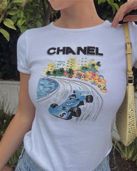 where to buy chanel f1 shirt|chanel's t-shirts.